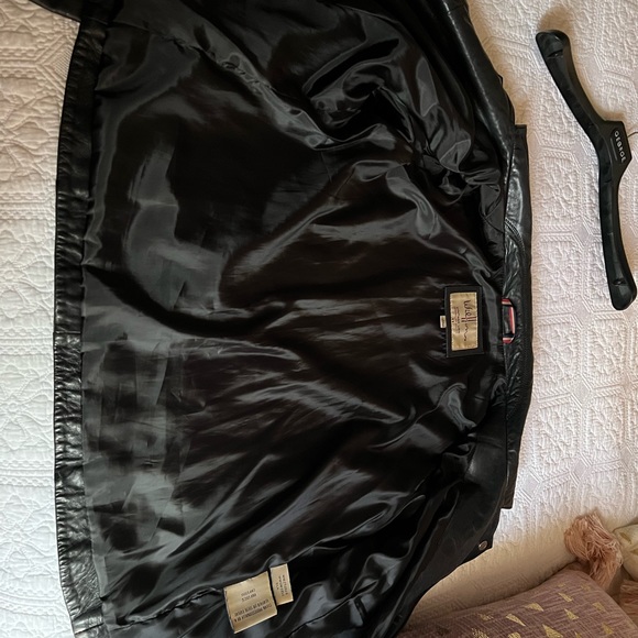 COPY - Wilson’s Black Studded Genuine Leather Moto Jacket. EXTRA Large - Picture 5 of 14